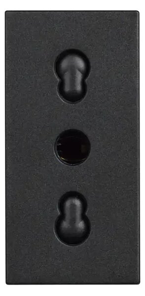 CLASSIA EURO UTIČNICA 2P+E/16A/250V 1M CRNA RG4180