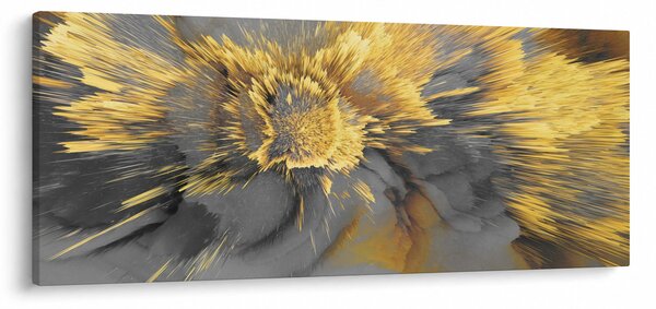 Slika - Zlatna ekspanzija (120x50 cm)