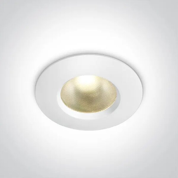UGRADBENA SVJETILJKA COB LED 7W/3000K/600lm/CCT DIMM/IP65 BIJELA DM10107PV/W/V