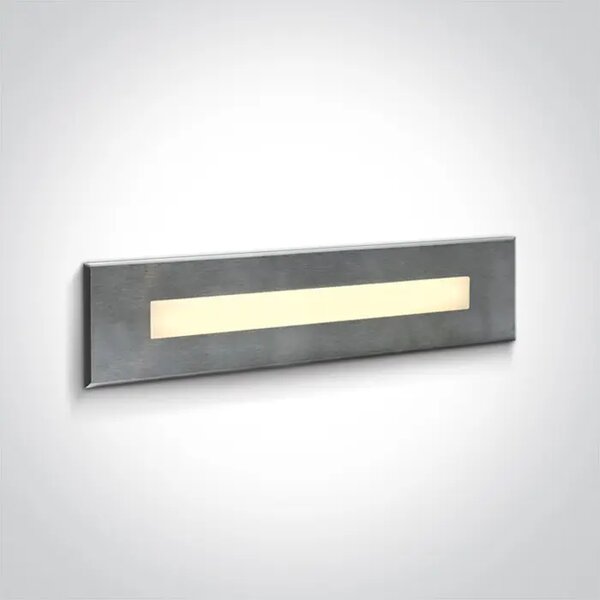 UGRADBENA SVJETILJKA LED10W/200lm/3000K/270x63mm/D.67mm/NEHRĐAJUĆI ČELIK DM68072C/W