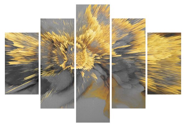 Slika - Zlatna ekspanzija (150x105 cm)