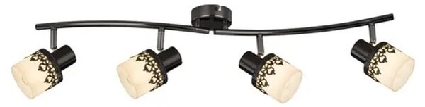 LACEY REFLEKTOR E14 4X MAX 40/CRNA/IP20 RA5344