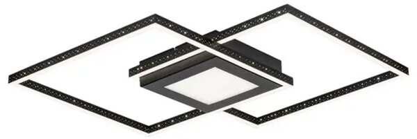 CASIMIR STROPNA SVJETILJKA LED 40/MAT CRNA/IP20/2000lm RA5269