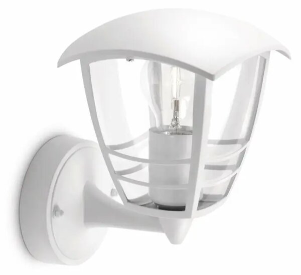 ZIDNA SVJETILJKA CREEK E27/60W/230V/IP44/BIJELA 15380/31/16