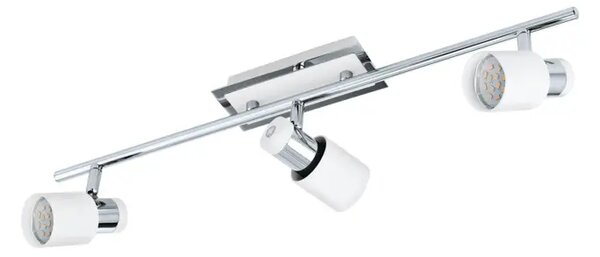 REFLEKTOR 3xLED GU10, 3X5W, 3X400lm, KROM/BIJELA DAVIDA 92086