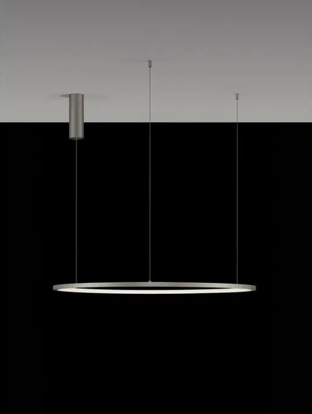 TARQUIN VISILICA LED 46W/3000K/1708lm/DIMM/IP20/BRUŠENO SREBRO NL9345607