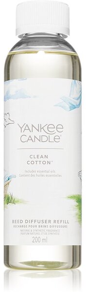 Yankee Candle Clean Cotton punjenje za aroma difuzer 200 ml