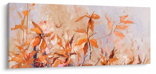 Slika - Slikano cvijeće (120x50 cm)