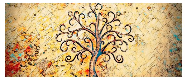 Slika - Mozaik drvo života (120x50 cm)