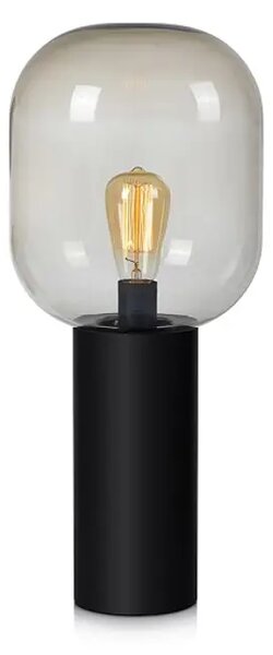 BROOKLYN STOLNA LAMPA 56CM CRNA/SMOKE E27 MA107479