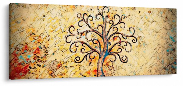 Slika - Mozaik drvo života (120x50 cm)