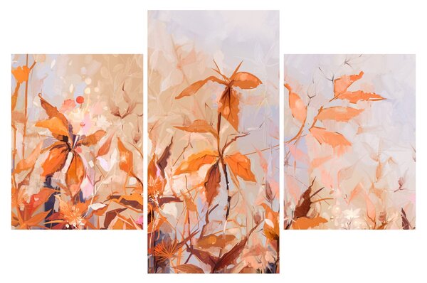 Slika - Slikano cvijeće (90x60 cm)