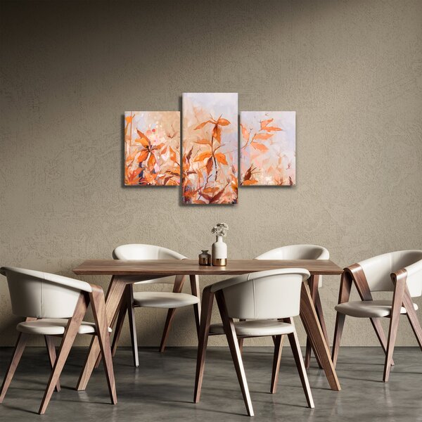 Slika - Slikano cvijeće (90x60 cm)