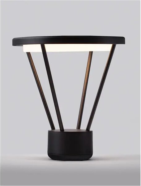 VIRTUS STAJAĆA LAMPA LED 3000K 1190lm IP65 CRNA NL9030572