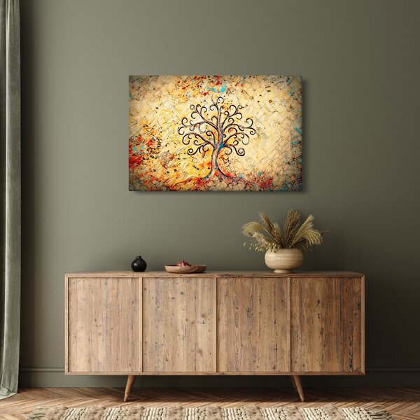 Slika - Mozaik drvo života (90x60 cm)