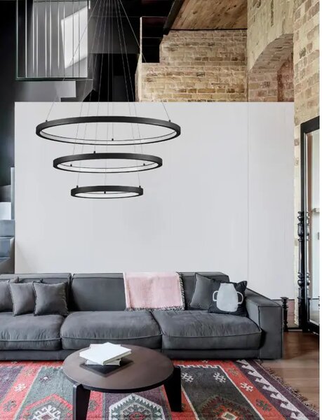 EMPATIA VISILICA LED 108W/3000K/2245lm/DIMM/IP20/CRNA NL9172867