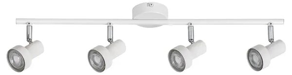 KONRAD REFLEKTOR GU10 4X MAX 50/BIJELA/IP20 RA5357