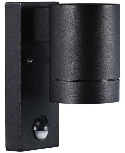 TIN MAXI SENSOR ZIDNA SVJETILJKA CRNA GU10 IP54 21509103