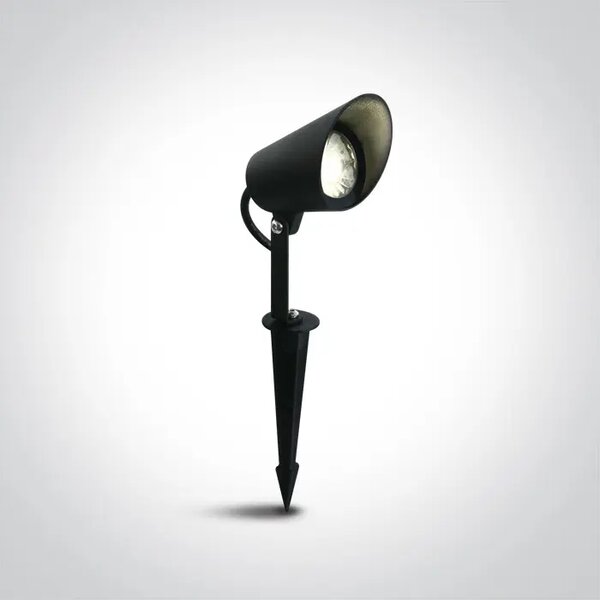 REFLEKTOR SA ŠILJKOM LED 8W/3000K/520lm IP65 CRNI DM67458/B/W
