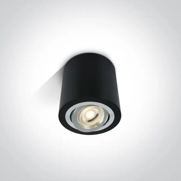 NADGRADNI REFLEKTOR GU-10/50W/220V OKRUGLI CRNI DM12105ABG/B#