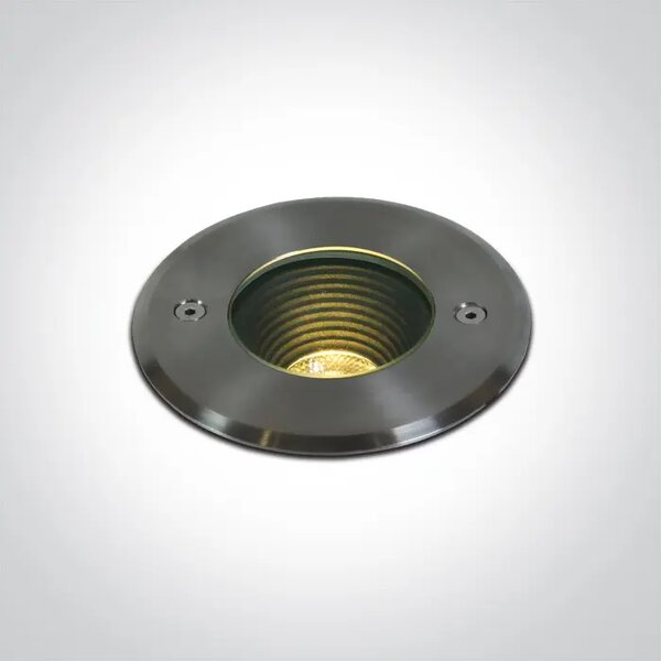 UGRADBENA VANJSKA PODNA SVJETILJKA COB LED 3,5W WW 20deg 230V SS316L IP67 DM69070A/W