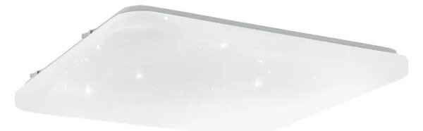 PLAFONJERA 1xLED 33,5W, 430X430, BIJELA/KRISTAL EFEKT FRANIA-S 97883