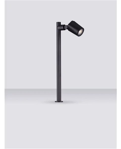 SPY VANJSKI STAJAĆI REFLEKTOR / 7,5x14x50CM/ GU10/1*10W /IP65/CRNI NL9030156