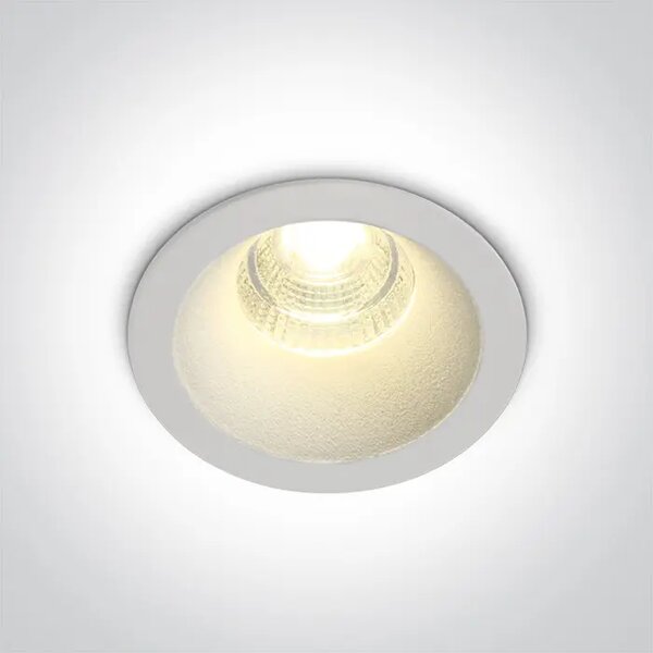 UGRADBENA SVJETILJKA LED/7W/3000K/560lm/50°/240V IP20 BIJELA DM10107DC/W/W