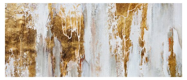 Slika - Apstrakcija sa zlatom (120x50 cm)