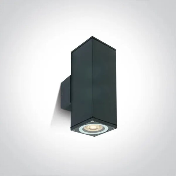 ZIDNA SVJETILJKA 2XGU-10 MR16/10W/230V IP54 ANTRACIT DM67426C/AN