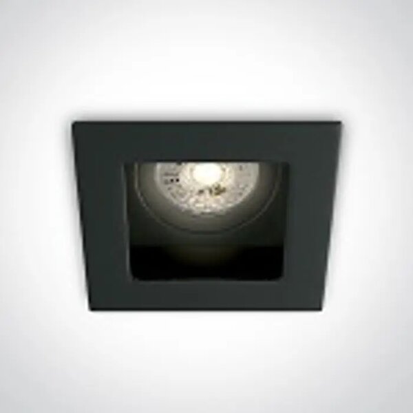 UGRADBENA SVJETILJKA 1×GU10/50W/MR16/230V IP20 CRNA DM51105TA/B