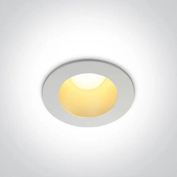 UGRADBENA SVJETILJKA LED/8W/3000K/560lm/60°/230V DARK LIGHT BIJELA DM10108ED/W/BS/W#