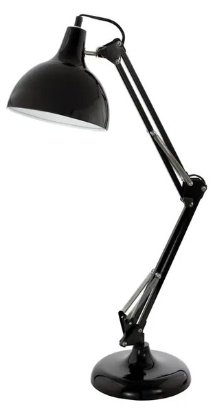 STOLNA LAMPA 1xE27 CRNA BORGILLIO 94697
