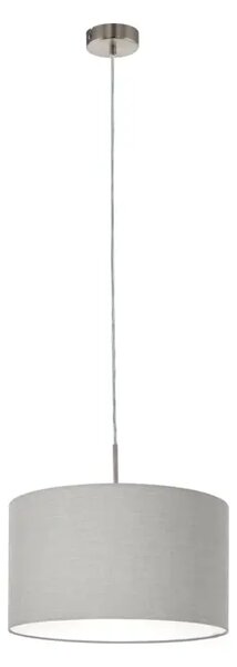 VISILICA 1xE27 fi380 ANTRACIT/ TEKSTIL SMEĐA PASTERI 31574