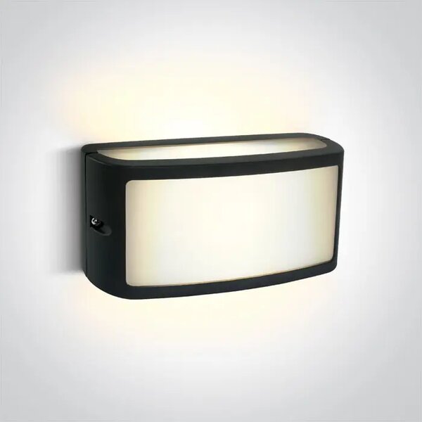 ZIDNA SVJETILJKA LED 10W/700lm/3000K IP54 ANTRACIT DM67474A/AN/W