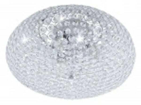 PLAFONJERA 1xE27 fi450 , KROM/KRISTAL CLEMENTE 95285