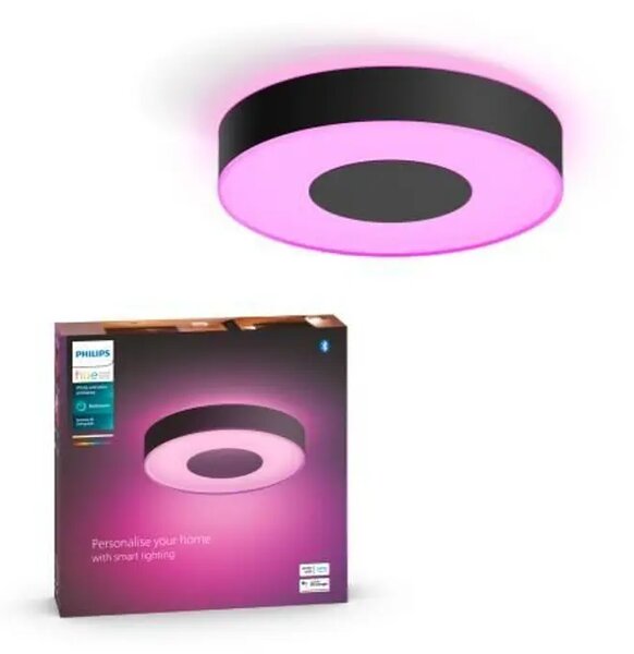 Xamento PHILIPS HUE LED STROPNA SVJETILJKA M CRNA 2000-6500K IP44 8719514452251