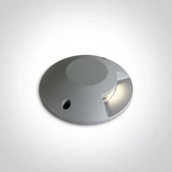 PODNA NADGRADNA SVJETILJKA LED/6W/3000K/300lm/230V IP67/IK10 SIVA DM69058A/G/W