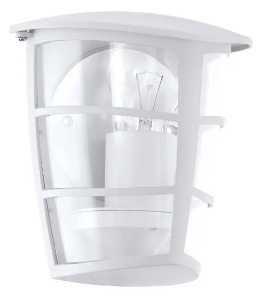 VANJSKA ZIDNA LAMPA 1xE27 BIJELA, ALORIA 93403