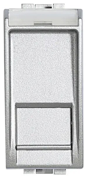 UTIČNICA 1M MREŽNA RJ45/CAT5 SREBRNA NT4279C5E