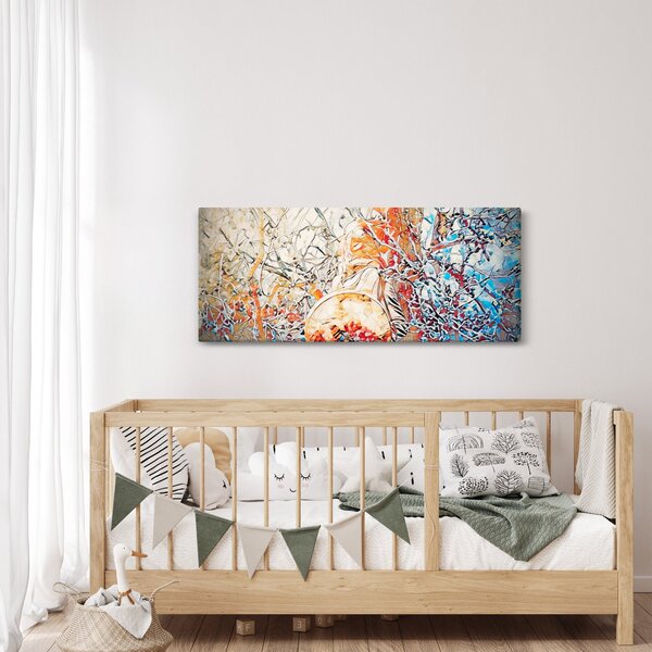 Slika - Mozaik apstrakcija (120x50 cm)