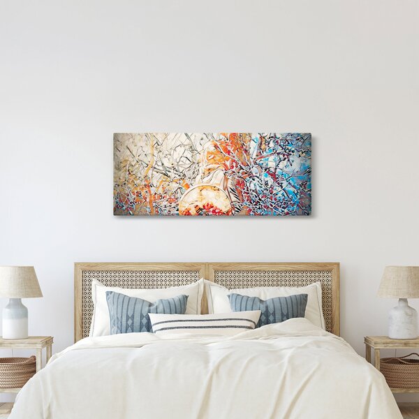 Slika - Mozaik apstrakcija (120x50 cm)