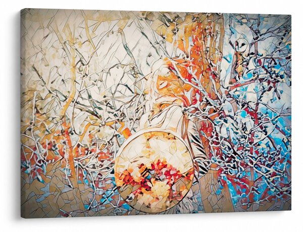 Slika - Mozaik apstrakcija (70x50 cm)