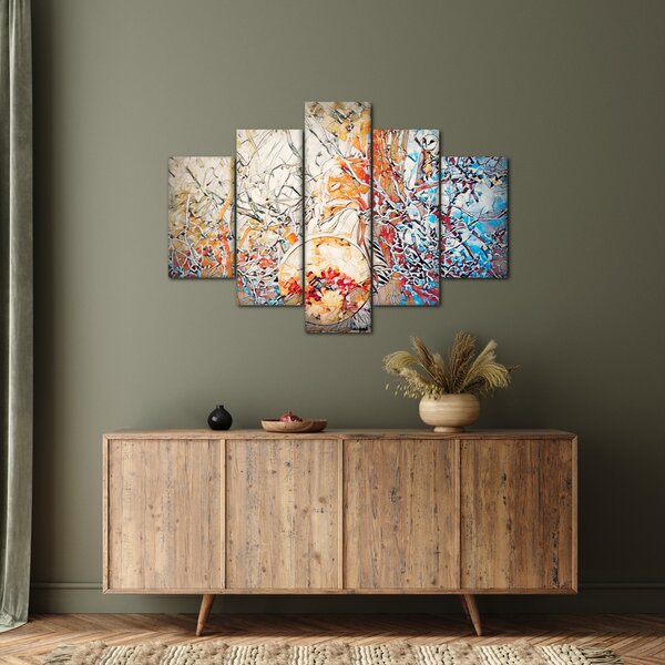 Slika - Mozaik apstrakcija (150x105 cm)