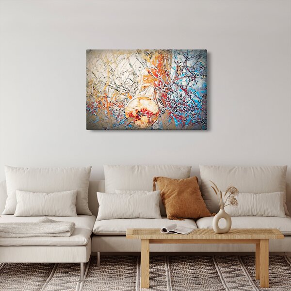 Slika - Mozaik apstrakcija (90x60 cm)