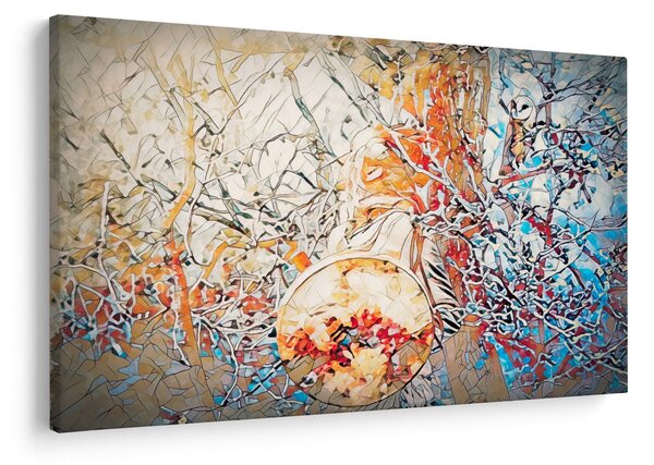 Slika - Mozaik apstrakcija (90x60 cm)