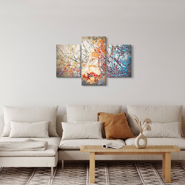 Slika - Mozaik apstrakcija (90x60 cm)