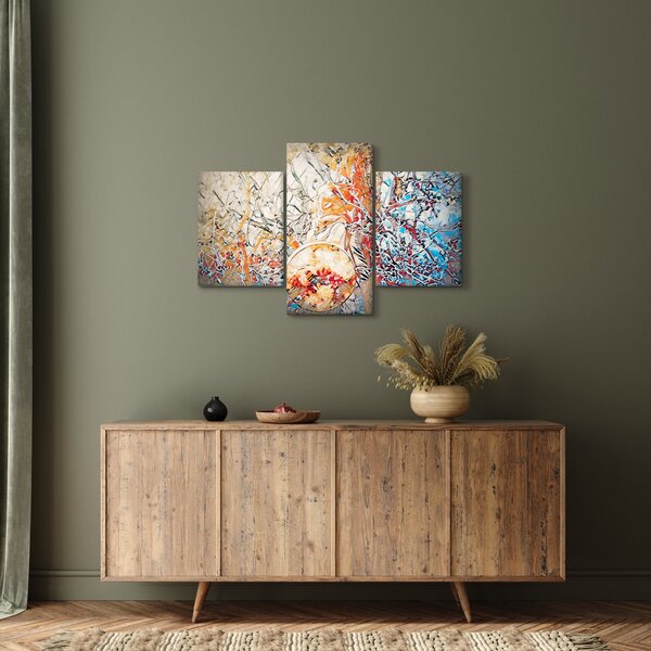 Slika - Mozaik apstrakcija (90x60 cm)