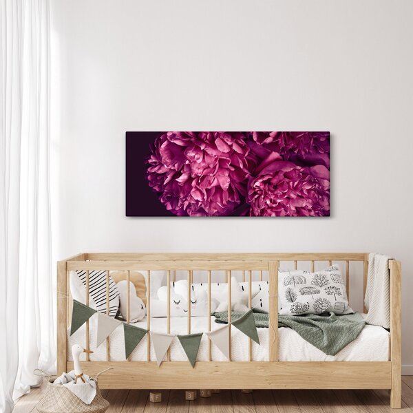 Slika - Buket božura (120x50 cm)