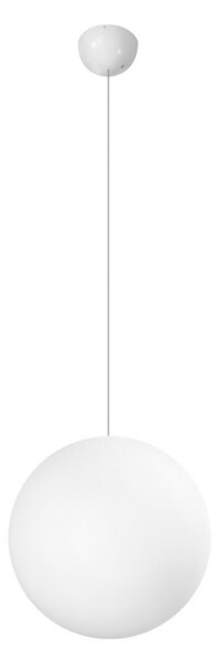 Linea Light Oh! P LED viseća svjetiljka, Ø 38 cm, bijela, 3.000 K, 1.584 lm, Bijela, Dnevni boravak/blagovaonica, Plastika